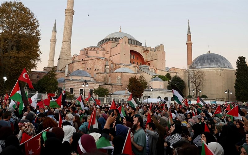 الدعم التركي لفلسطين