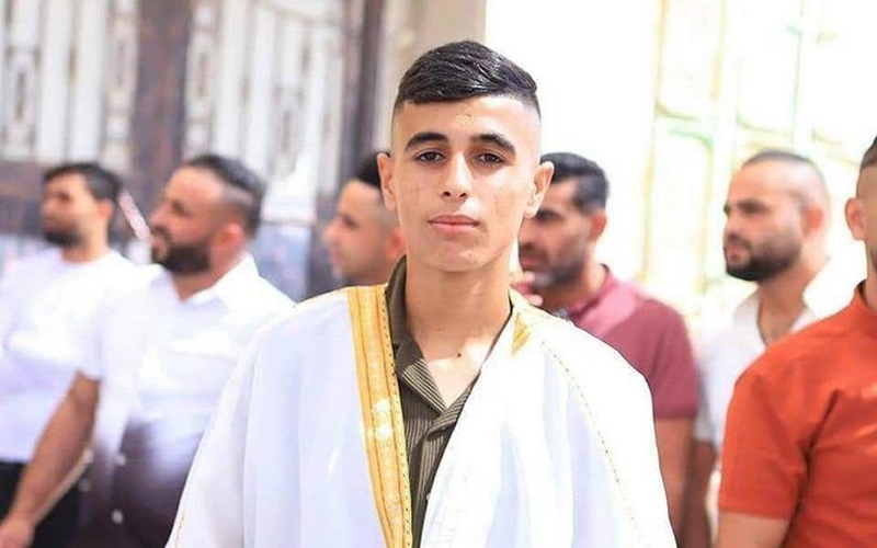 استشهاد الفتى سلطان خطاطبة برصاص الاحتلال في بيت فوريك