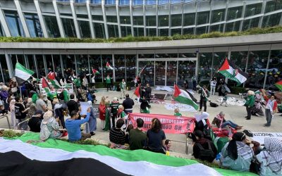 مناصرو فلسطين بسويسرا يطالبون بمنع الاحتلال من أولمبياد باريس