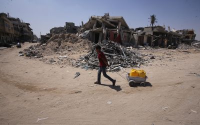 البحث عن مياه الشرب .. رحلة عذاب يومية في غزة