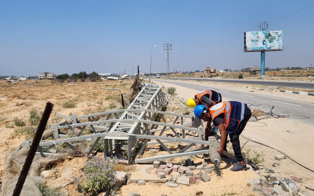 سلطة الطاقة بغزة تعلن إعادة تشغيل خط الكهرباء في الوسطى خلال أيام