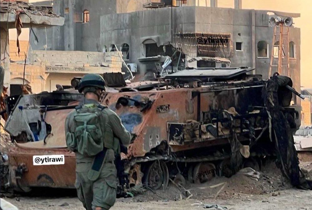 القسام يجهز على 10 جنود صهاينة في الشجاعية من مسافة صفر