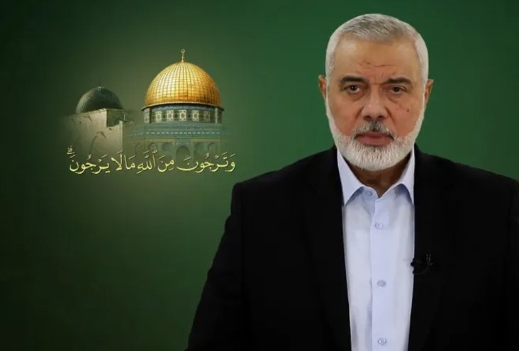 بيان حماس في نعي القائد إسماعيل هنية