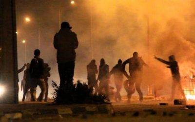 مواجهات في نابلس واقتحامات واعتقالات في مدن أخرى