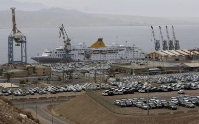 الخسائر الاقتصادية تقلص العمالة في ميناء إيلات إلى النصف