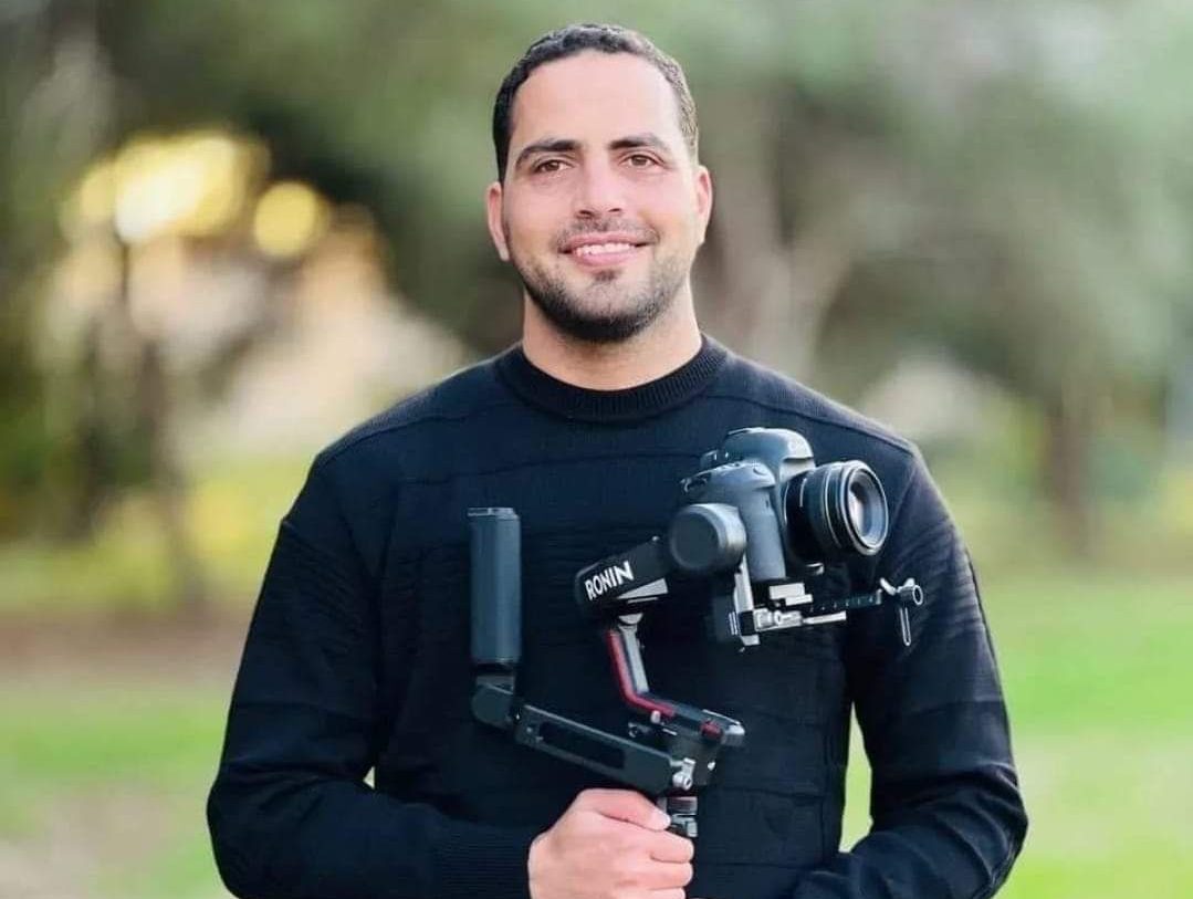 استشهاد الصحفي محمد أبو سعادة باستهداف إسرائيلي شرق خانيونس