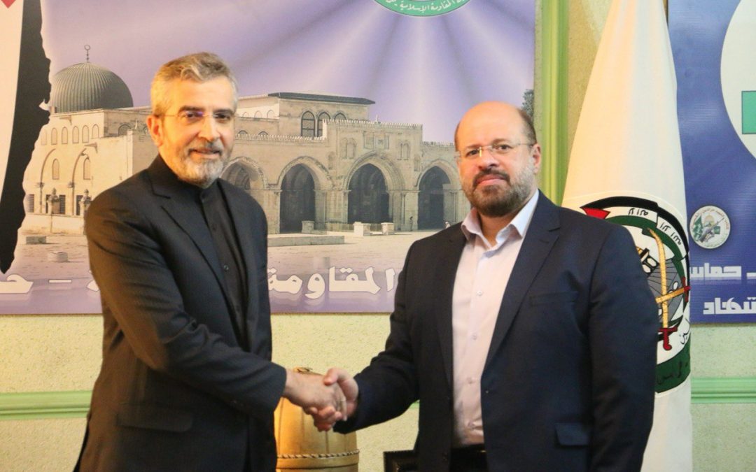 خلال زيارته مكتب حماس.. باقري يؤكد عزم طهران الرد على اغتيال هنية