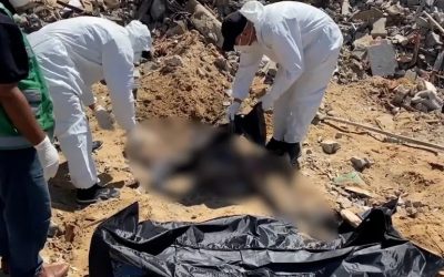 البحث عن جثامين الأحباب.. الألم الغائر في غزة