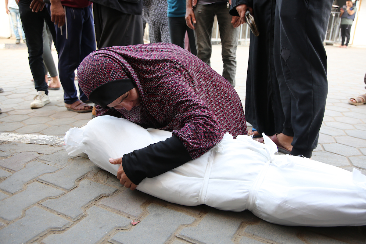 وداع شهداء غزة وداع شهداء غزة