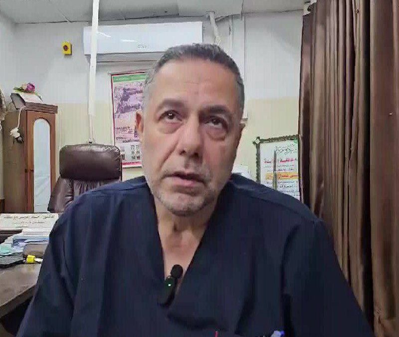 أبو صفية يطالب بإنشاء ممر آمن لإدخال الإمدادات لمستشفى كمال عدوان