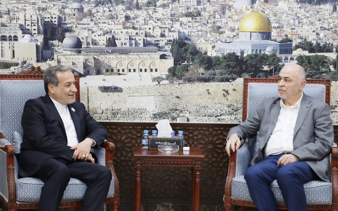 في لقاء مع وزير الخارجية الإيراني .. حماس: وقف الحرب والعدوان هو العنوان الرئيس لأي اتفاق في غزة