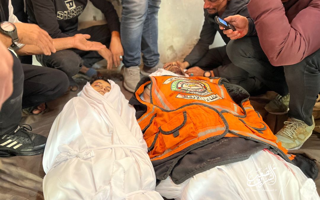 شهداء وإصابات بقصف إسرائيلي على مركز للدفاع المدني في غزة
