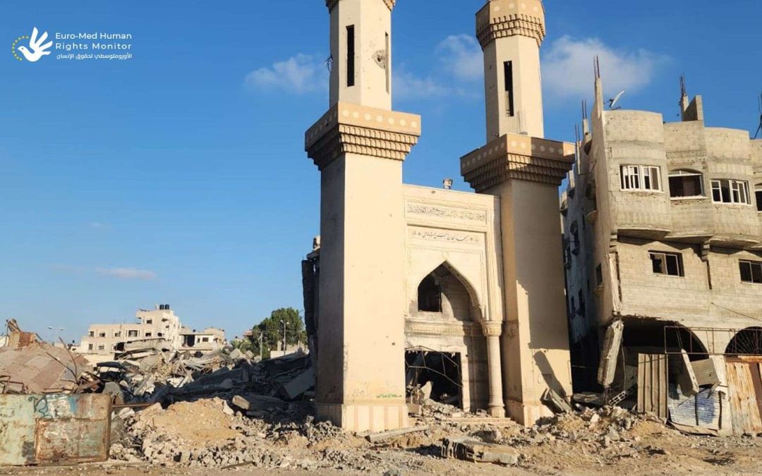 مسجد الحسن .. شاهد على مجزرة إسرائيل ضد المصلين
