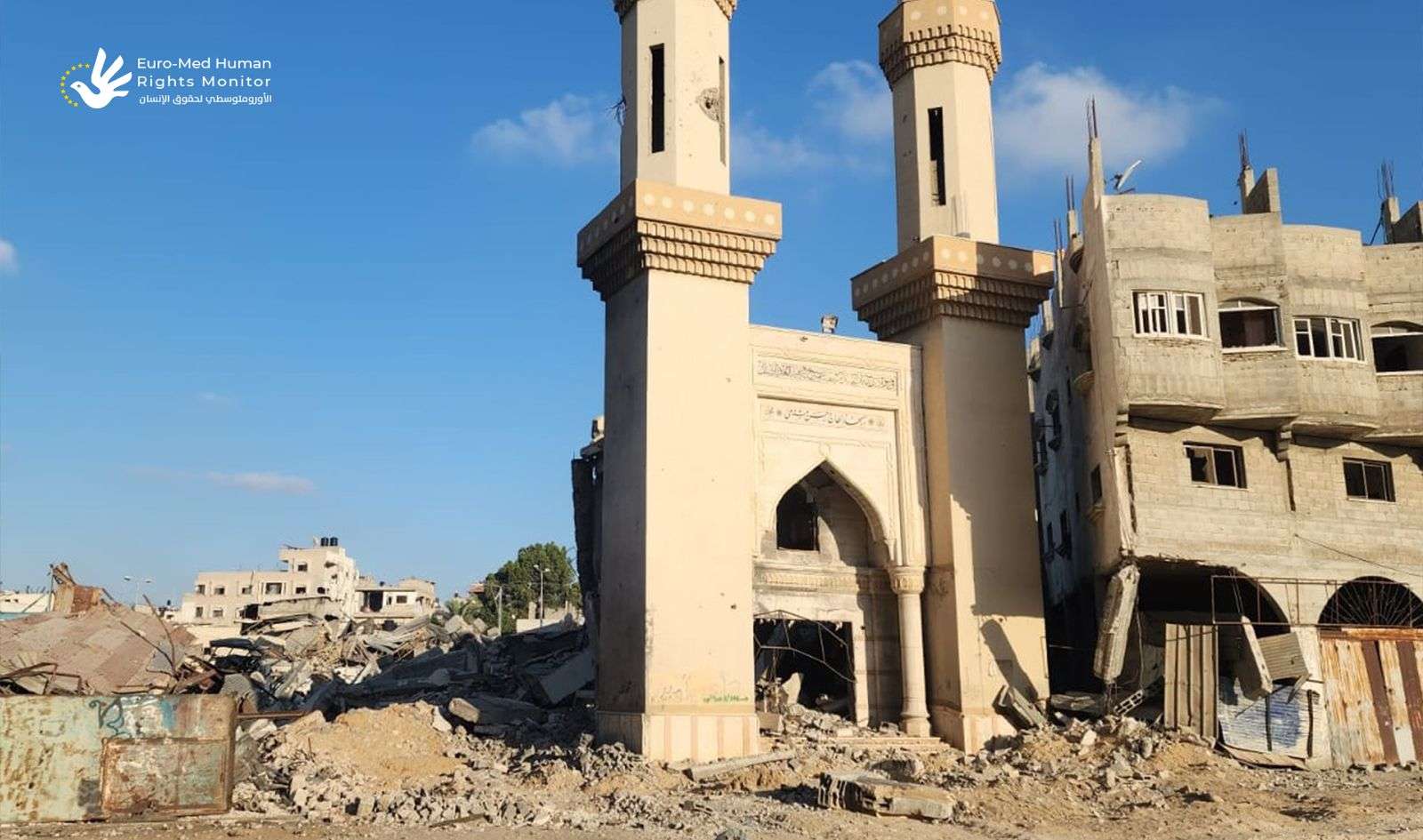 مسجد الحسن .. شاهد على مجزرة إسرائيل ضد المصلين مسجد الحسن .. شاهد على مجزرة إسرائيل ضد المصلين
