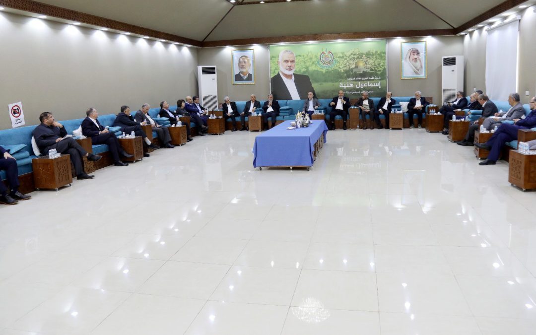 خلال لقاء الفصائل .. حماس: أيدينا ممدودة للوحدة في أي مكان وكل زمان