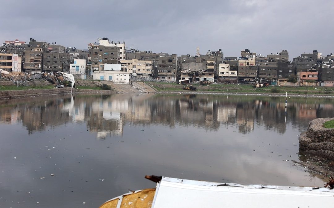 بلدية غزة: كارثة بيئية تهدد السكان في حي الشيخ رضوان