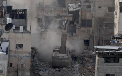 نزوح 90% من سكان مخيم جنين وتضرر 512 منزلاً منذ بدء العدوان