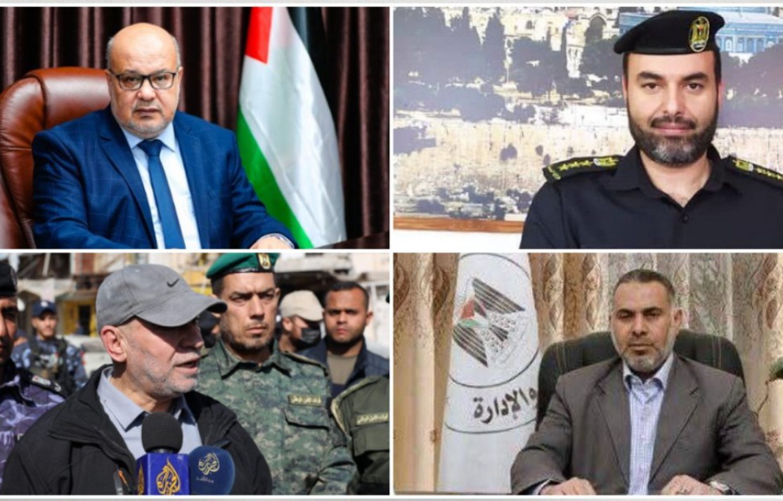 استشهاد عدد من قادة العمل الحكومي في غزة استشهاد عدد من قادة العمل الحكومي في غزة
