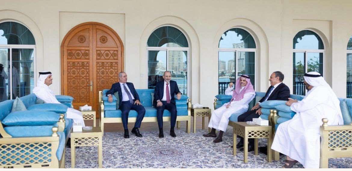 خماسية عربية في الدوحة تبحث تطورات القضية الفلسطينية خماسية عربية في الدوحة تبحث تطورات القضية الفلسطينية