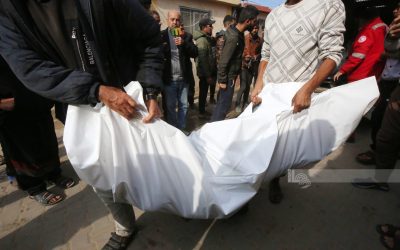 استشهاد شاب بقصف إسرائيلي جنوب غزة