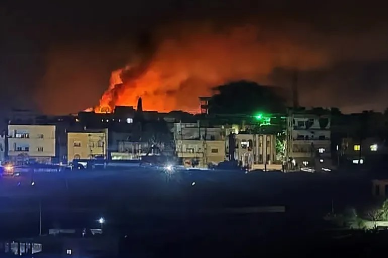 شهداء وجرحى بعدوان إسرائيلي على ريف درعا