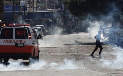 إصابة 43 فلسطينيًا باقتحام قوات الاحتلال البلدة القديمة في نابلس