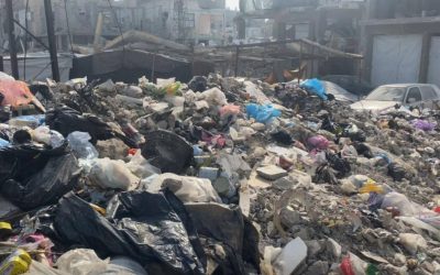 بلدية جباليا تحذر من كارثة وشيكة لتراكم النفايات