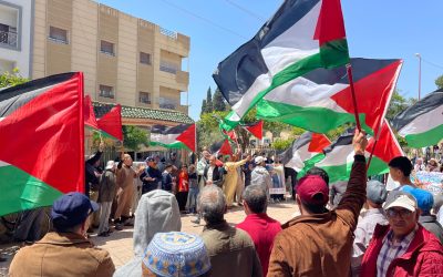 المظاهرات تعمّ المدن المغربية للمطالبة برفع الحصار عن غزة