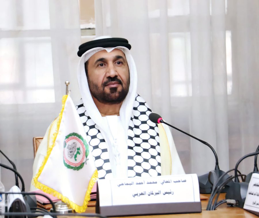 البرلمان العربي يدعو لتأمين ممرات إنسانية عاجلة إلى غزة