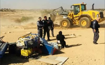 الاحتلال يهدم مساكن وخيام قرية العراقيب للمرة الـ240 تواليًا