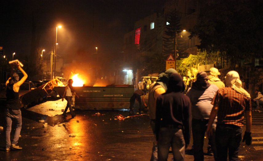 إصابة 8 مواطنين بينهم مصور صحفي غرب قلقيلية