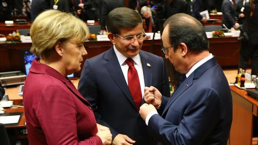 انطلاق قمة تركيا والاتحاد الأوروبي في بروكسل