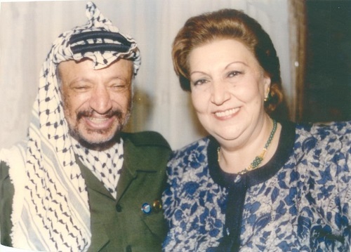 وفاة مديرة مكتب ياسر عرفات الملقبة بـ أم الفدائيين
