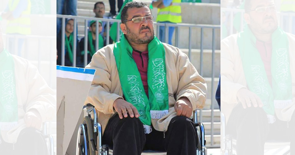 الناشط الأسير عدنان حمارشة..  مُقعدٌ لا يستسلم لقيد