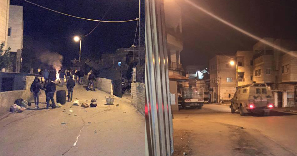 مواجهات بعد اقتحام الاحتلال بلدة الخضر في بيت لحم