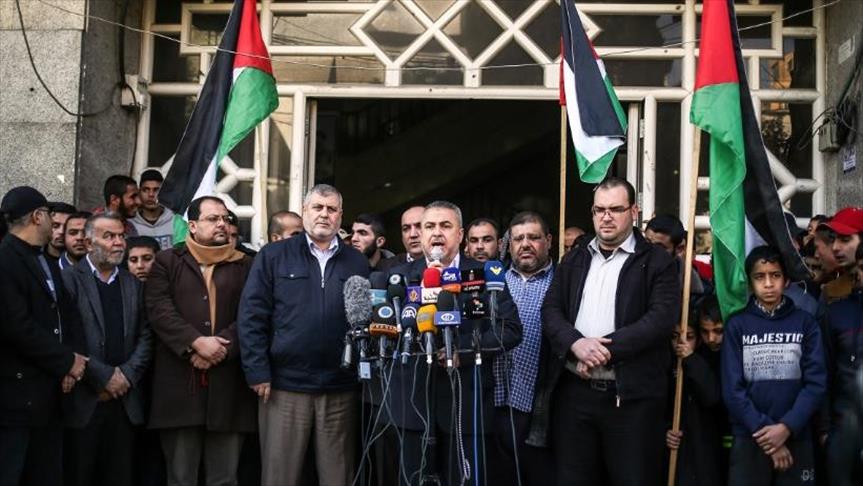 حماس والجهاد تنظمان وقفة بغزة دعمًا لانتفاضة القدس