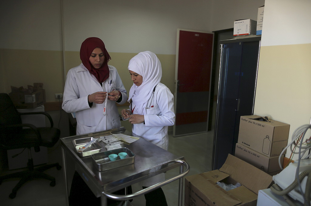 بدء العمل في المستشفى الإندونيسي في شمال قطاع غزة
