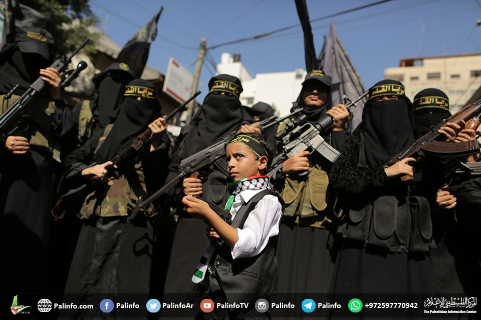 مسيرة حاشدة للجهاد الإسلامي إحياء للذكرى الأولى لانتفاضة القدس