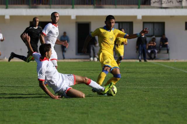 غزة الرياضي يحقق فوزه الأول في الدوري الممتاز للمحافظات الجنوبية