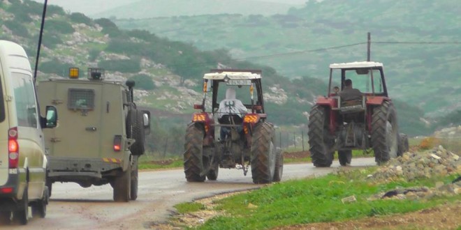 الاحتلال ينذر عائلات بمغادرة منازلهم في الأغوار لوجود تدريبات