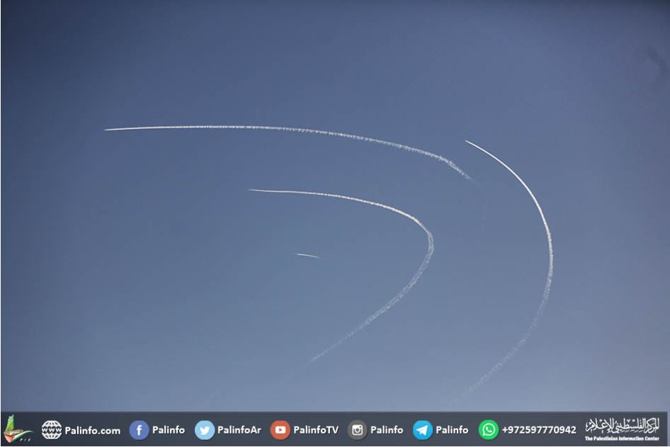 طائرات الاحتلال تحلق في سماء غزة