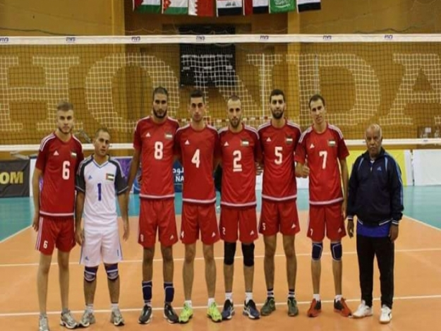 الخسارة الثانية لمنتخب فلسطين لكرة الطائرة في البطولة العربية