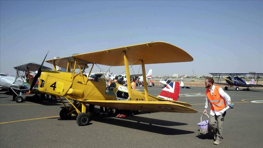 18 طائرة قديمة تهبط في مطار الخرطوم الدولي