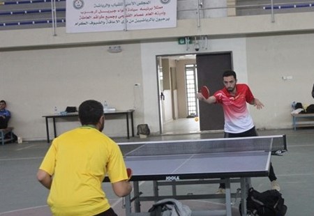 بطولة فلسطين لكرة الطاولة الجمعة المقبل