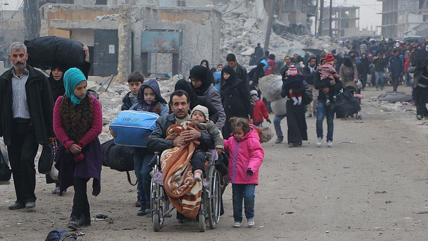 400 ألف نازح من مدينة حلب