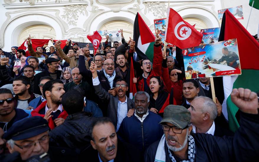 حماس ترحب بقرار محكمة تونسية منع دخول وفد إسرائيلي