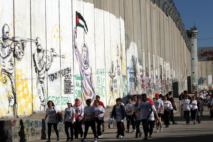 ماراثون فلسطين الدولي تظاهرة رياضية نوعية تزدان به شوارع بيت لحم