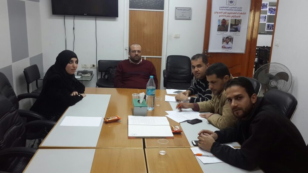 منتدى الإعلاميين يطلق فعاليات يوم الوفاء للصحفي الفلسطيني