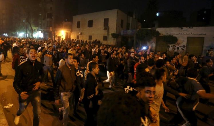 تواصل الاحتجاج بمصر على شرطي قتل سائقا بالرصاص