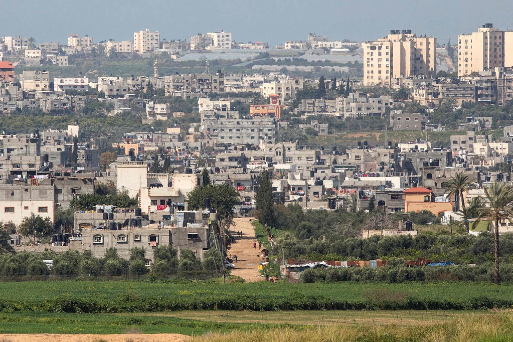 صور للحدود مع شمال قظاع غزة وأراضينا المحتلة